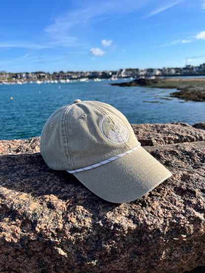 Casquette PLOUM’ sable, version ROPE 🪢 Blanche