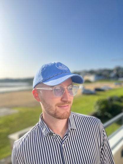 Casquette PLOUM’ Bleu clair, version ROPE 🪢 bleu/gris